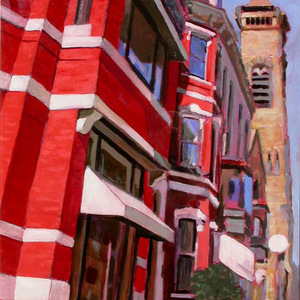 Along Newbury Street